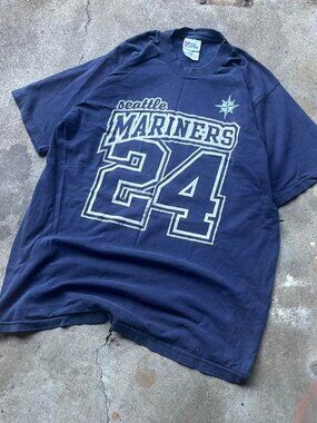 Pro Player Men's Navy and Blue T-shirt